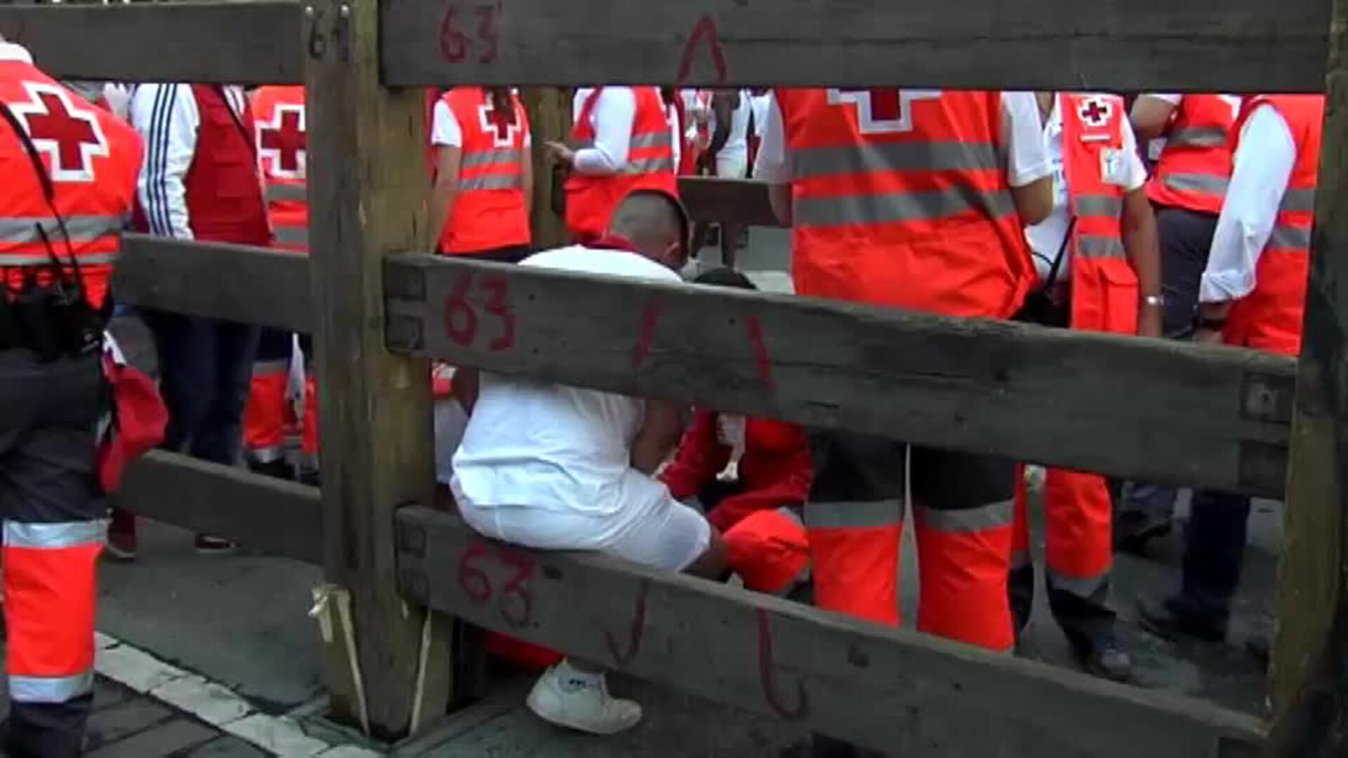 Los toros de La Palmosilla debutan en Pamplona y dejan un encierro limpio