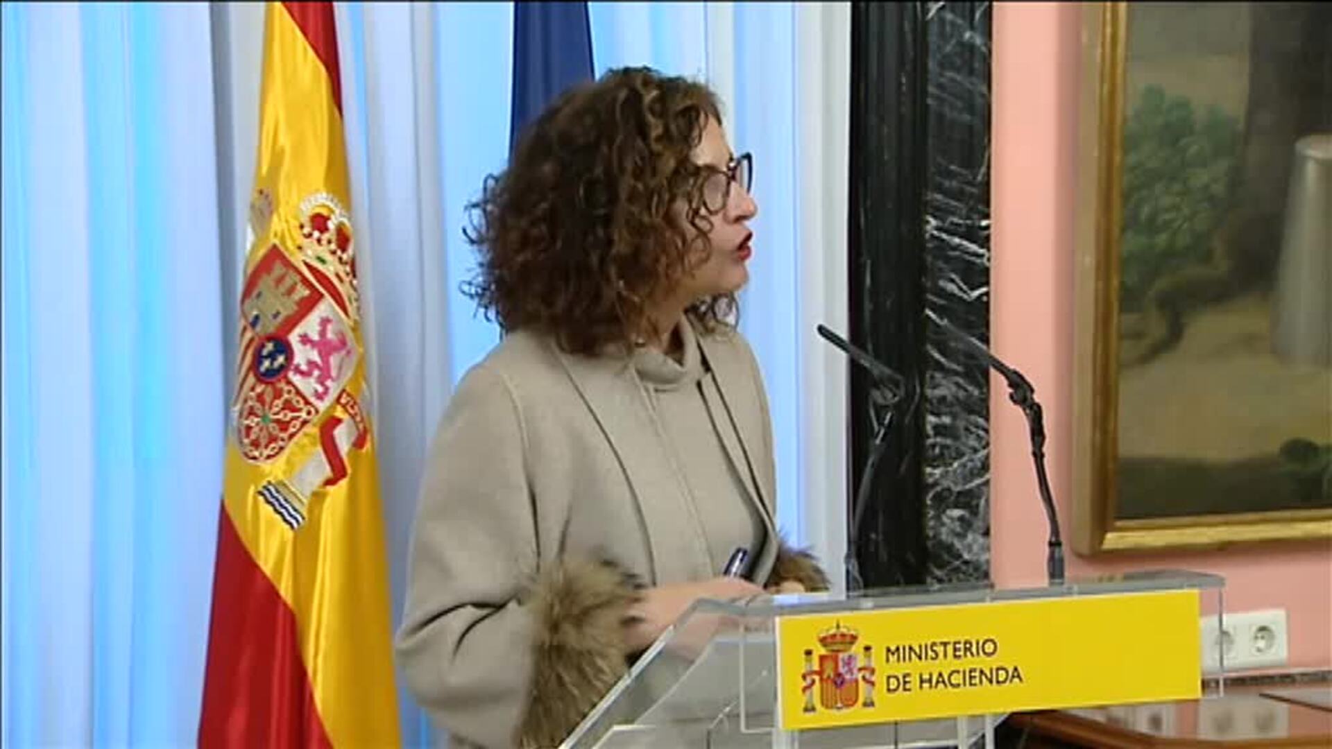 Montero confía en presentar los PGE &quot;a la mayor brevedad posible&quot;