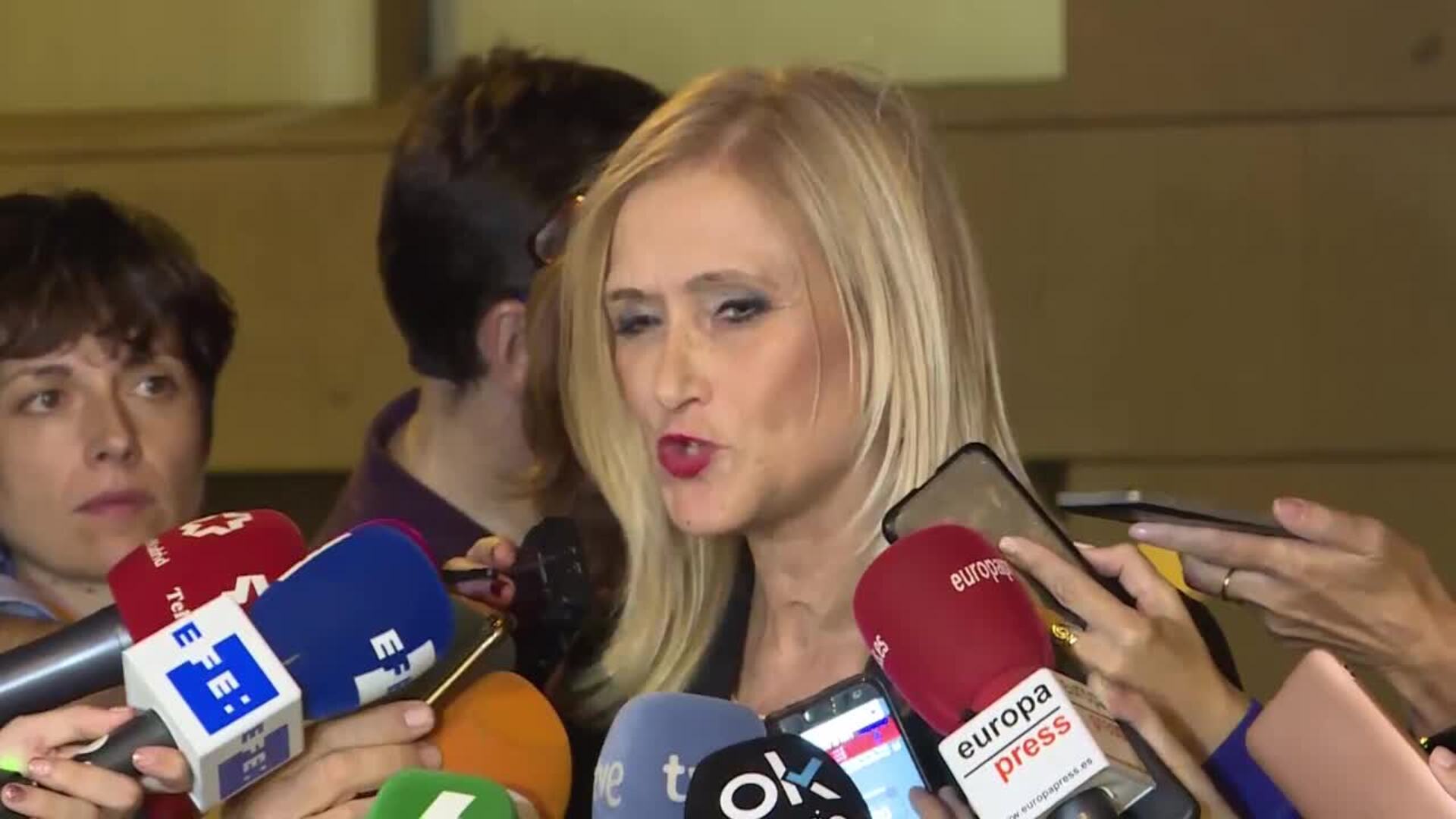 Cifuentes: &quot;Mi participación en Púnica fue personar al Gobierno como acusación&quot;