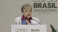 México alerta en la COP30 sobre la "parálisis" ante crisis climática y llama a la acción