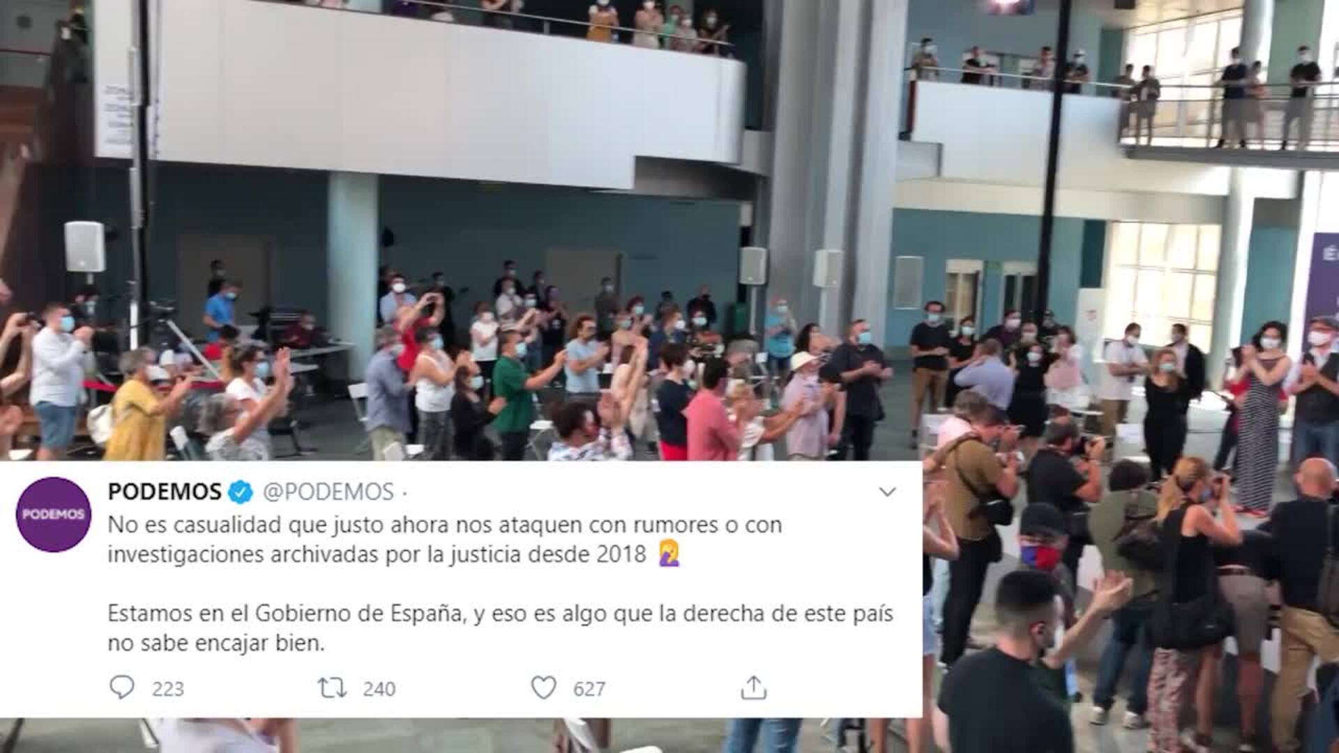 La polémica con Podemos llega a los PGE y la formación morada se defiende