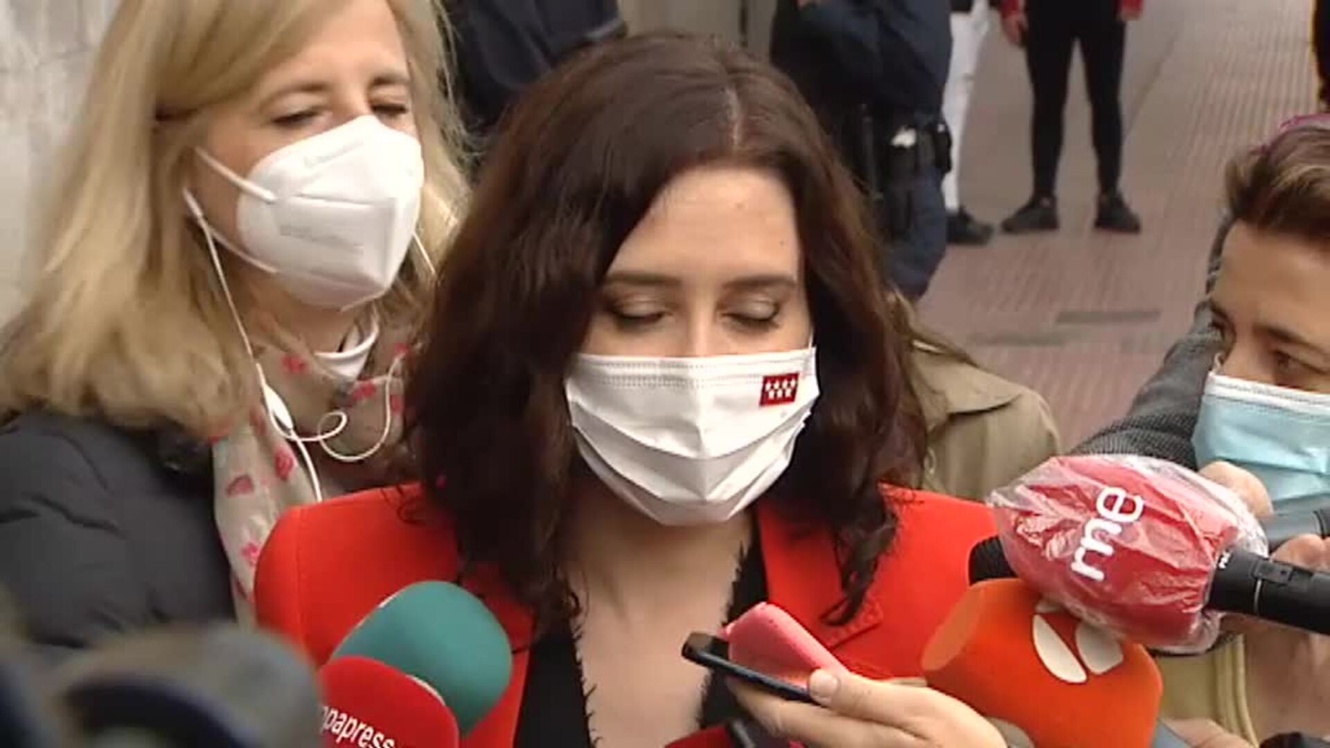 Iglesias acusa a Ayuso y a Vox de estar tras el incidente con unos ultras