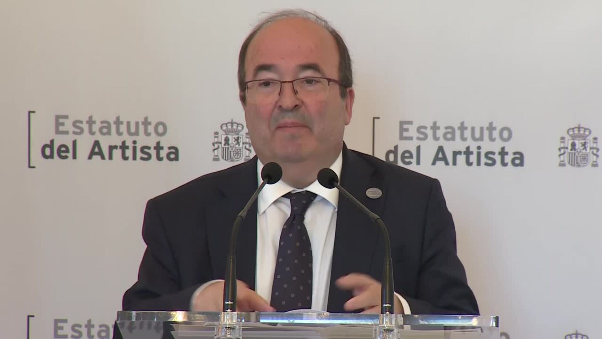 Iceta informa de los avances de trabajos sobre el Estatuto del Artista