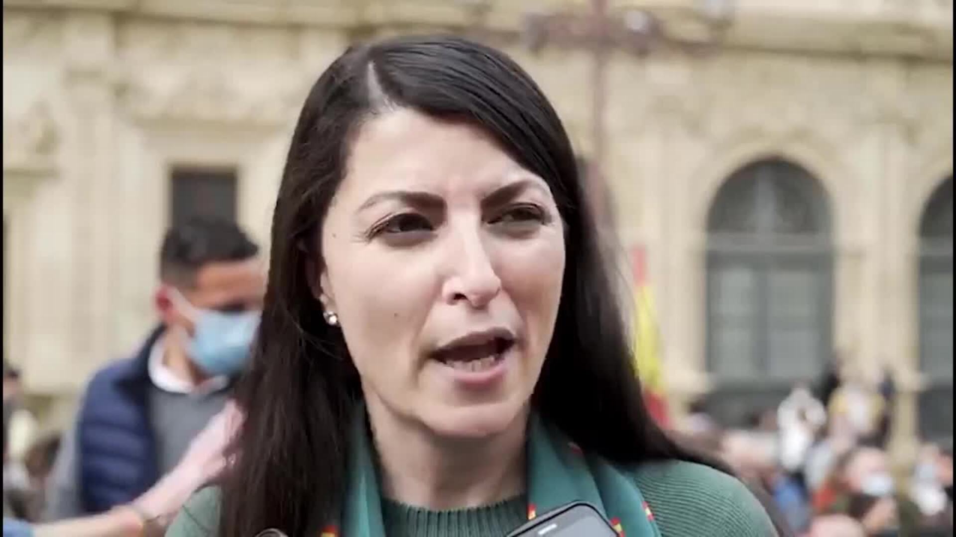 Olona, en el 28F: “Que nadie se atreva a decir que VOX no ama Andalucía”