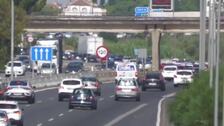 Normalidad en las carreteras tras el inicio de la primera operación salida del verano