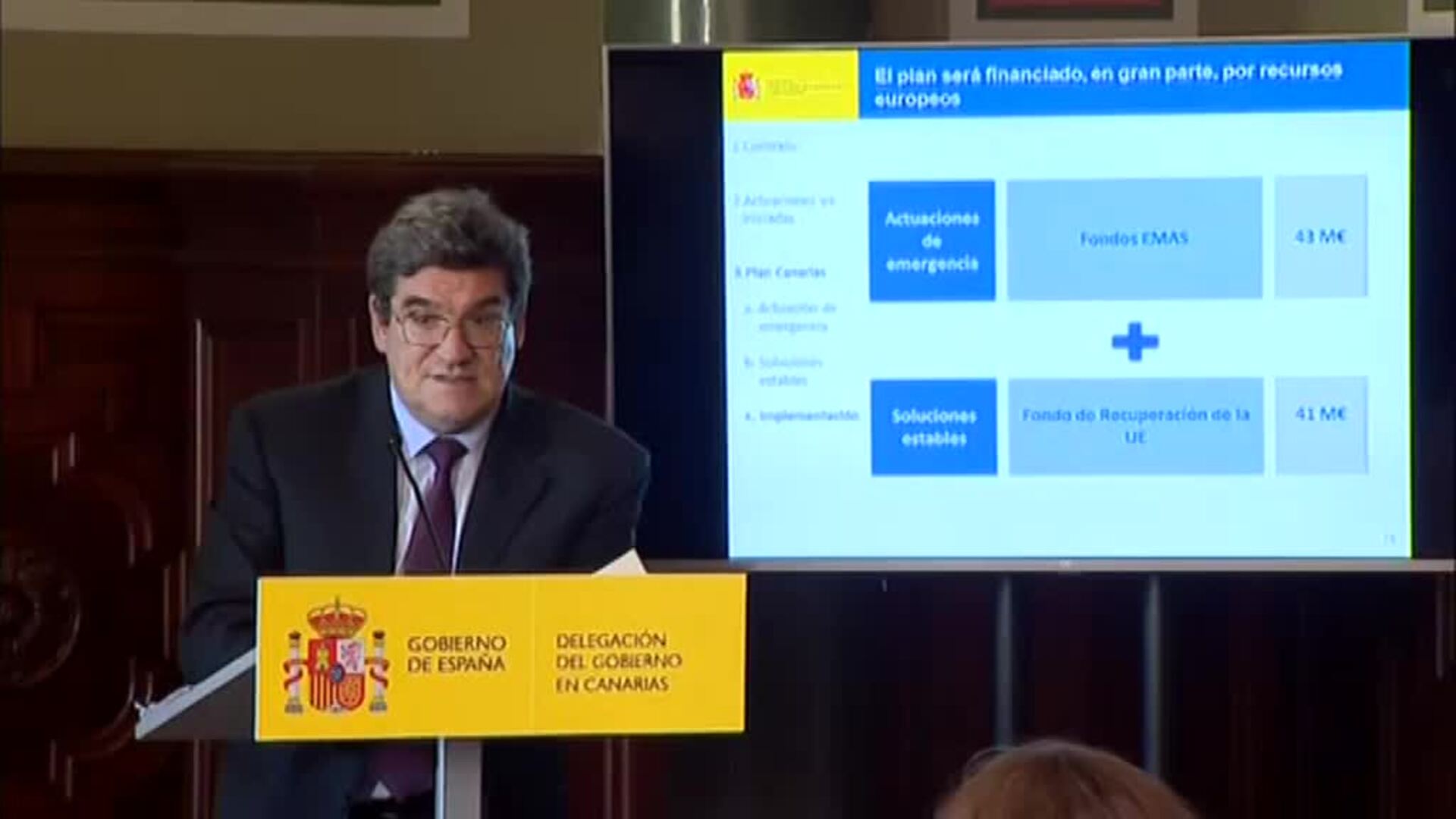 El Gobierno quiere levantar campos para inmigrantes en Gran Canaria, Tenerife y Fuerteventura