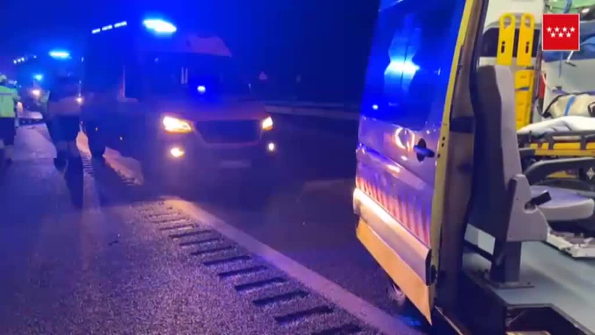 Dos muertos y un herido muy grave en un accidente de tráfico en Fuentidueña de Tajo