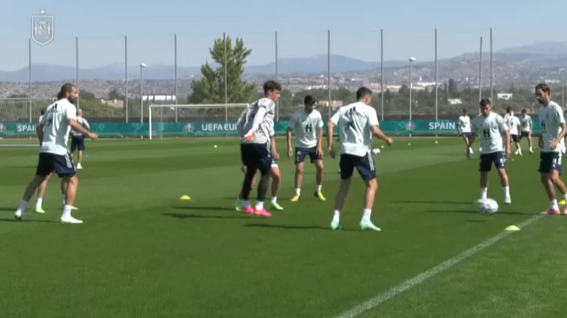 El ejército vacuna a la selección española