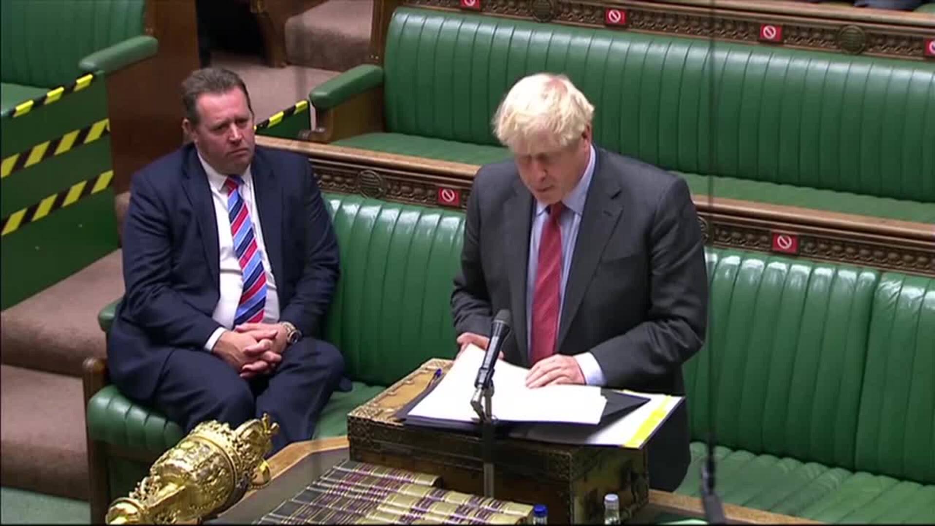 Londres desafía a la UE y pide un &quot;nuevo&quot; protocolo irlandés