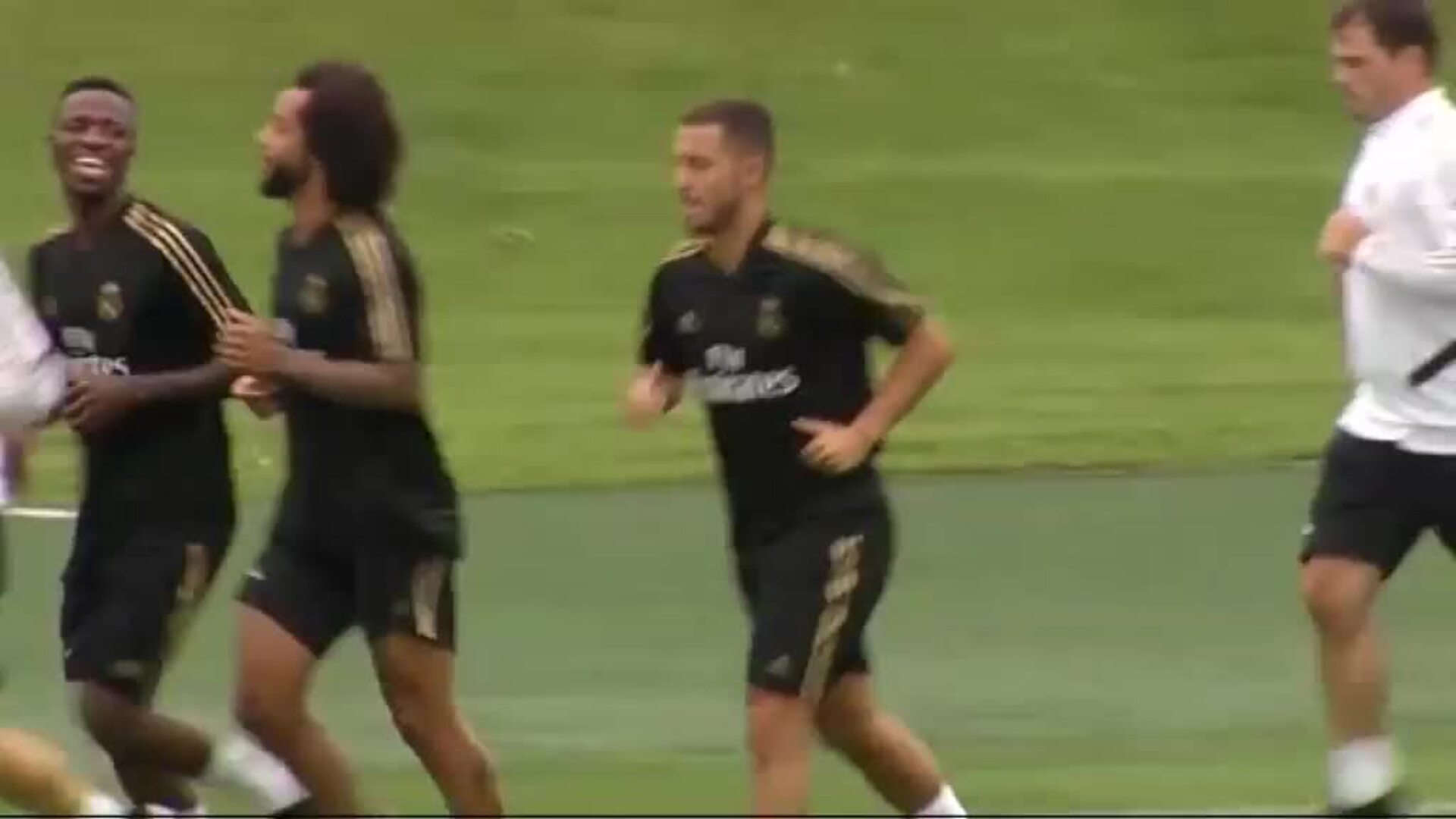 El Real Madrid realiza el segundo entrenamiento en Montreal