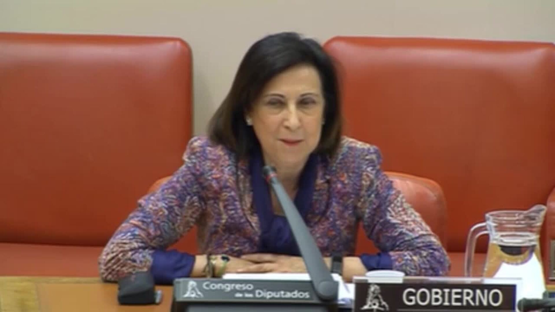 Robles comparece en la Comisión de Defensa del Congreso