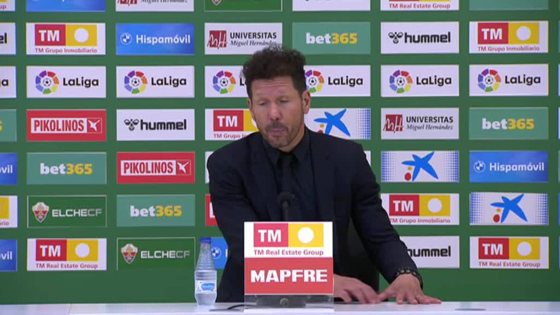 Gran victoria del Atleti que mantiene el liderato con su victoria ante el Elche