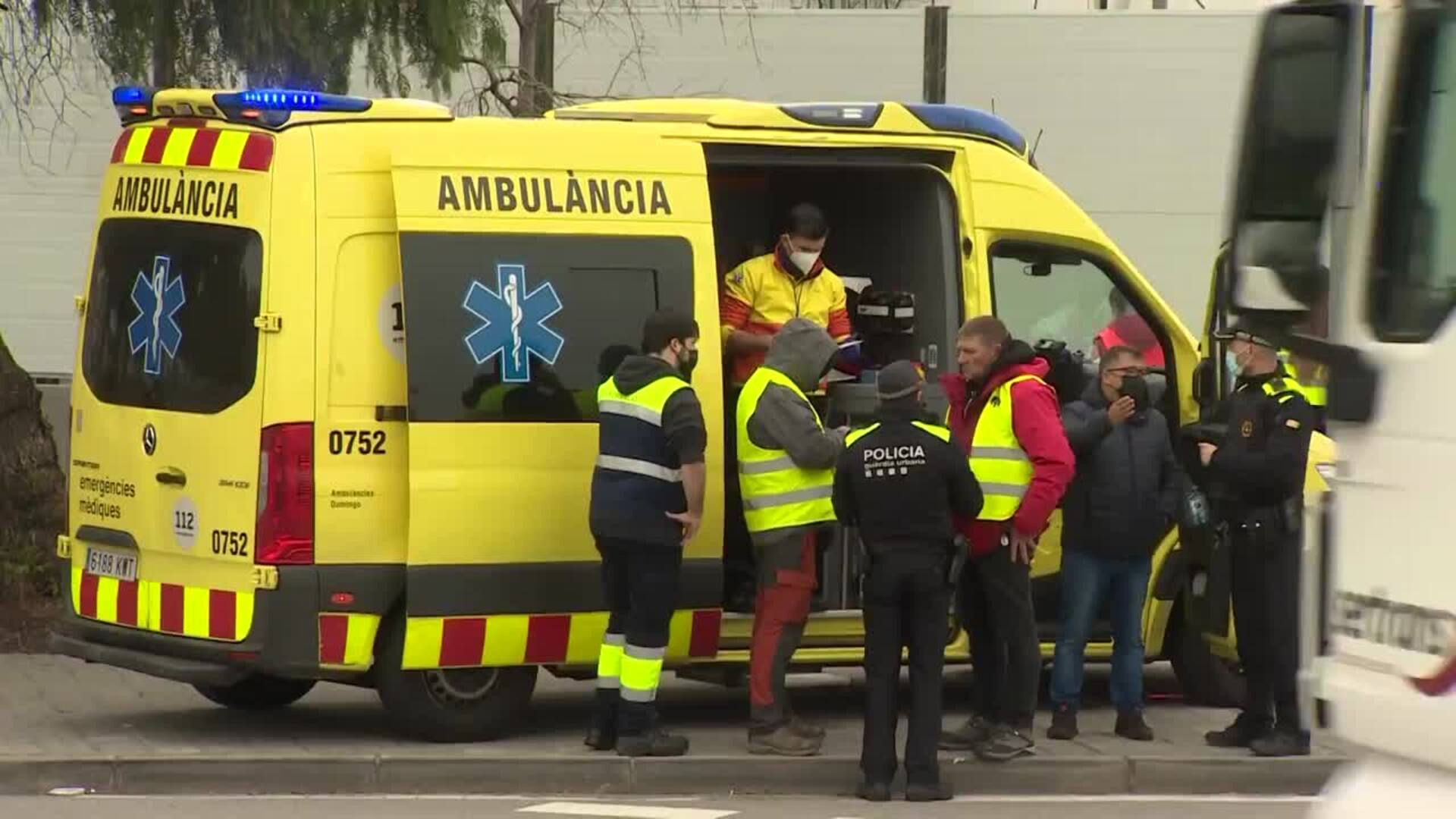 Un camión atropella levemente a un transportista en el segundo día de huelga en la Zona Franca