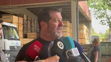 La Tomatina empleará 120.000 kilos de tomates de Extremadura no aptos para consumo humano