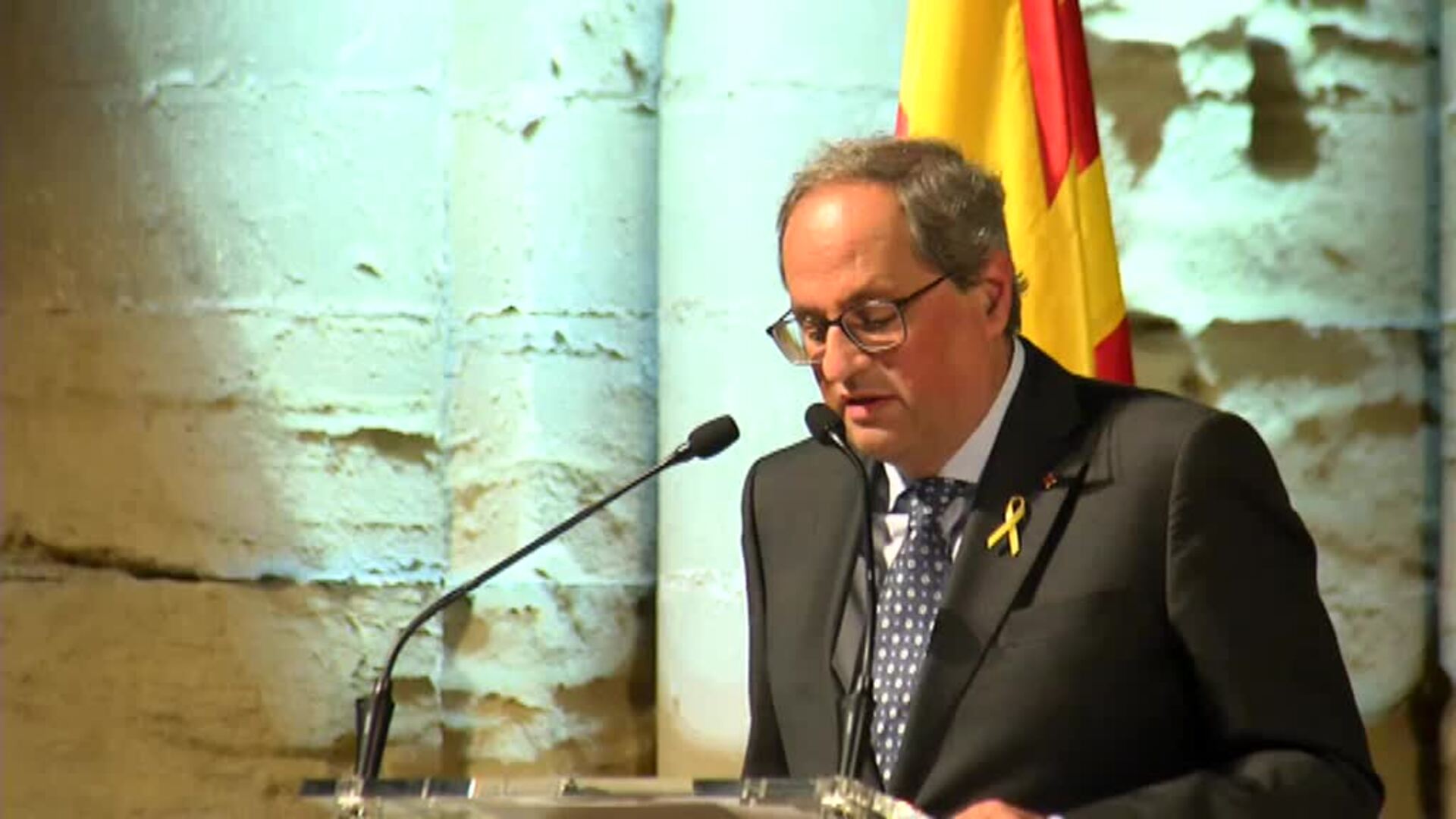 Torra marca la Diada como &quot;pistoletazo de salida&quot; para &quot;una nueva etapa&quot; en el independentismo