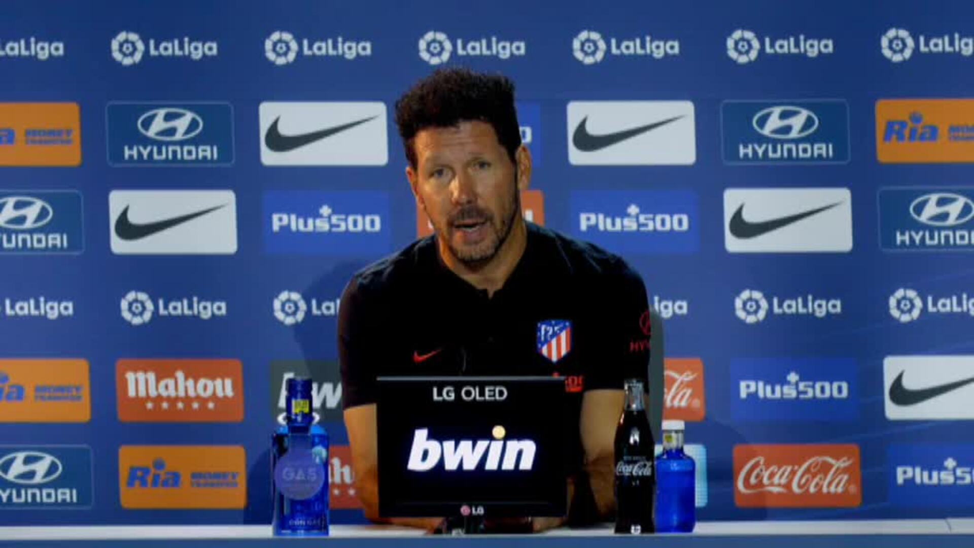 Simeone: &quot;Marcos en su vida se imaginó poder jugar de delantero&quot;
