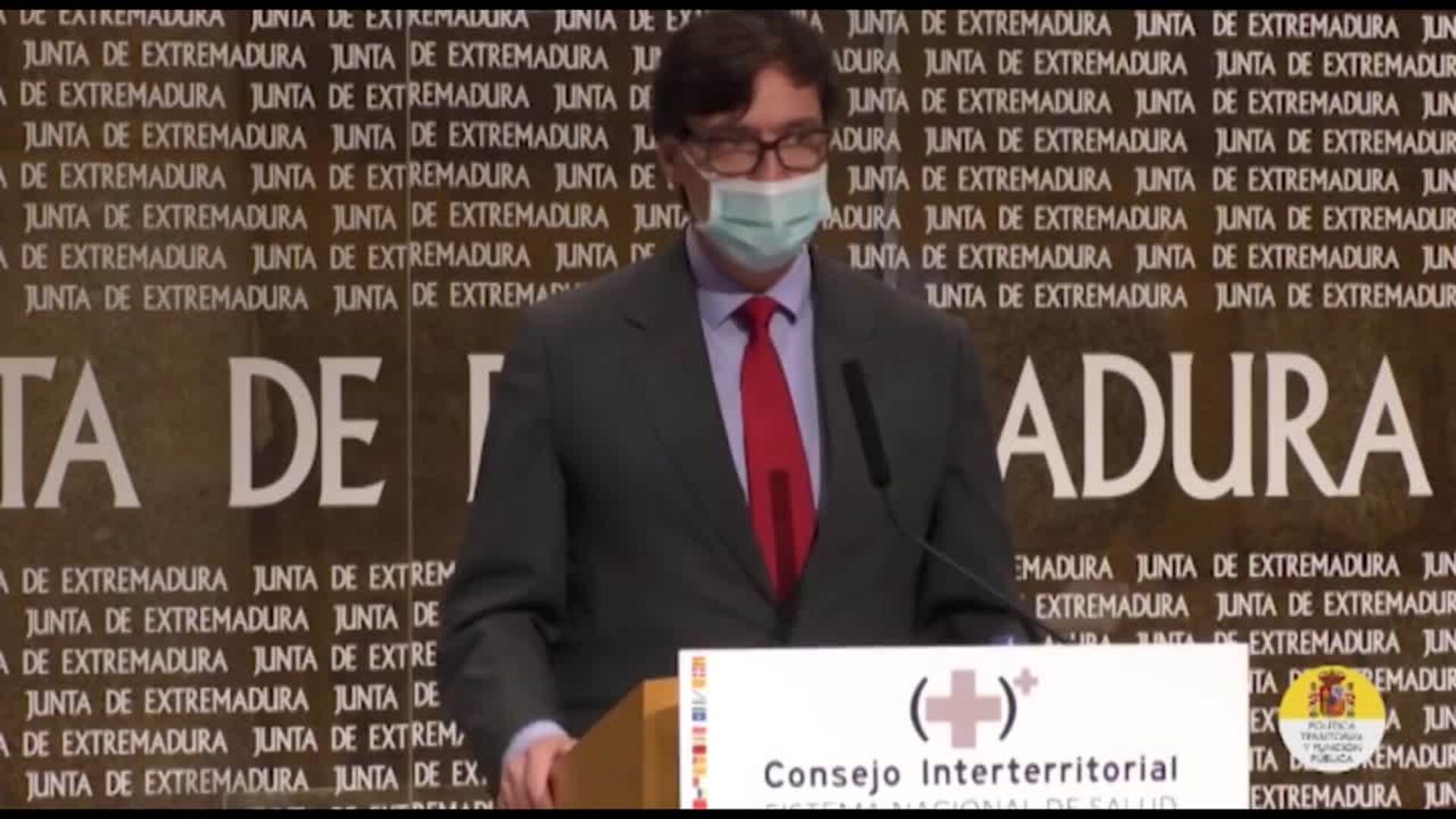 Sanidad crea un grupo de trabajo con las CCAA de cara a la Navidad