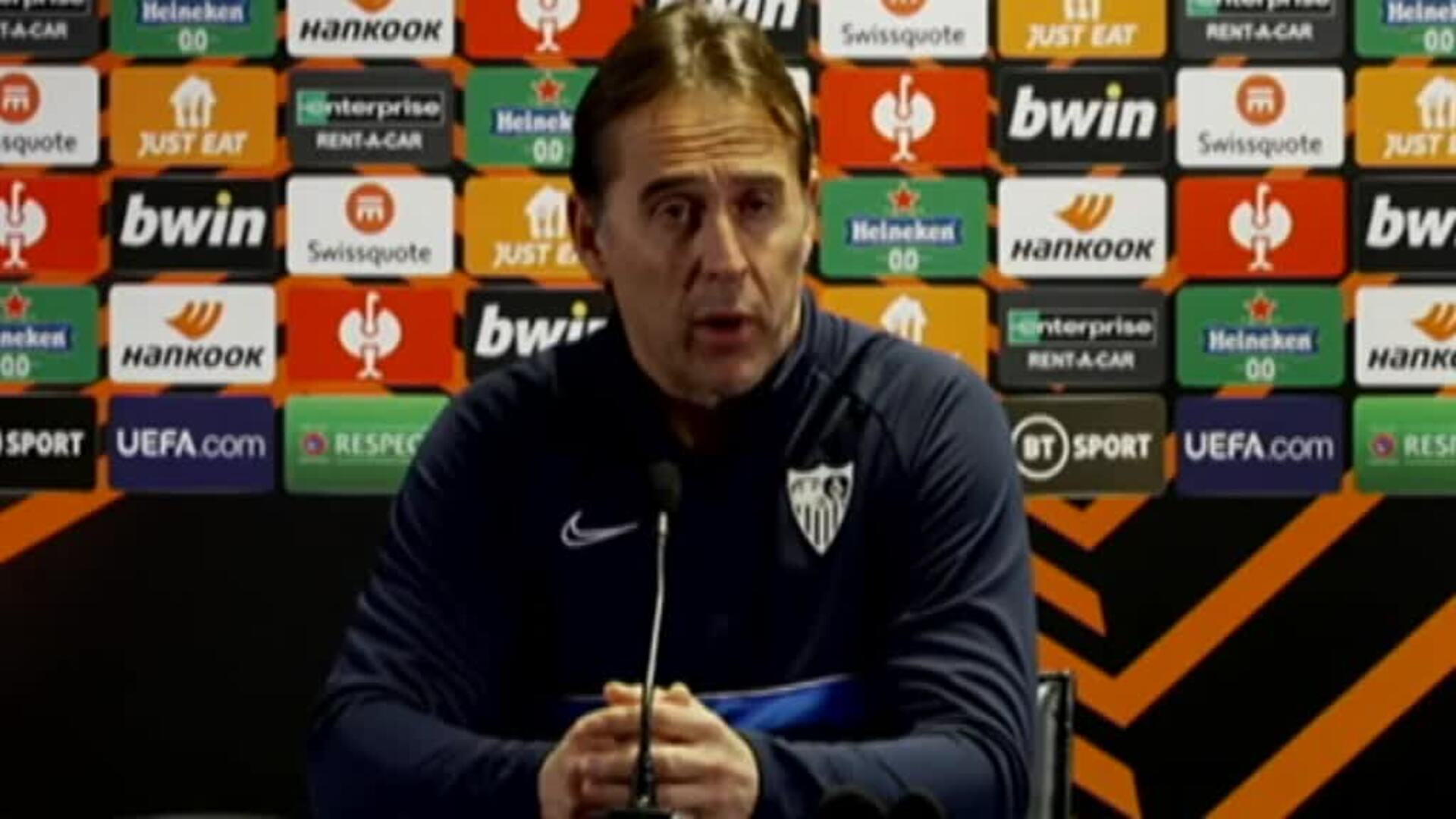 Lopetegui sobre el West Ham: &quot;Es un partido grande ante un rival grande&quot;