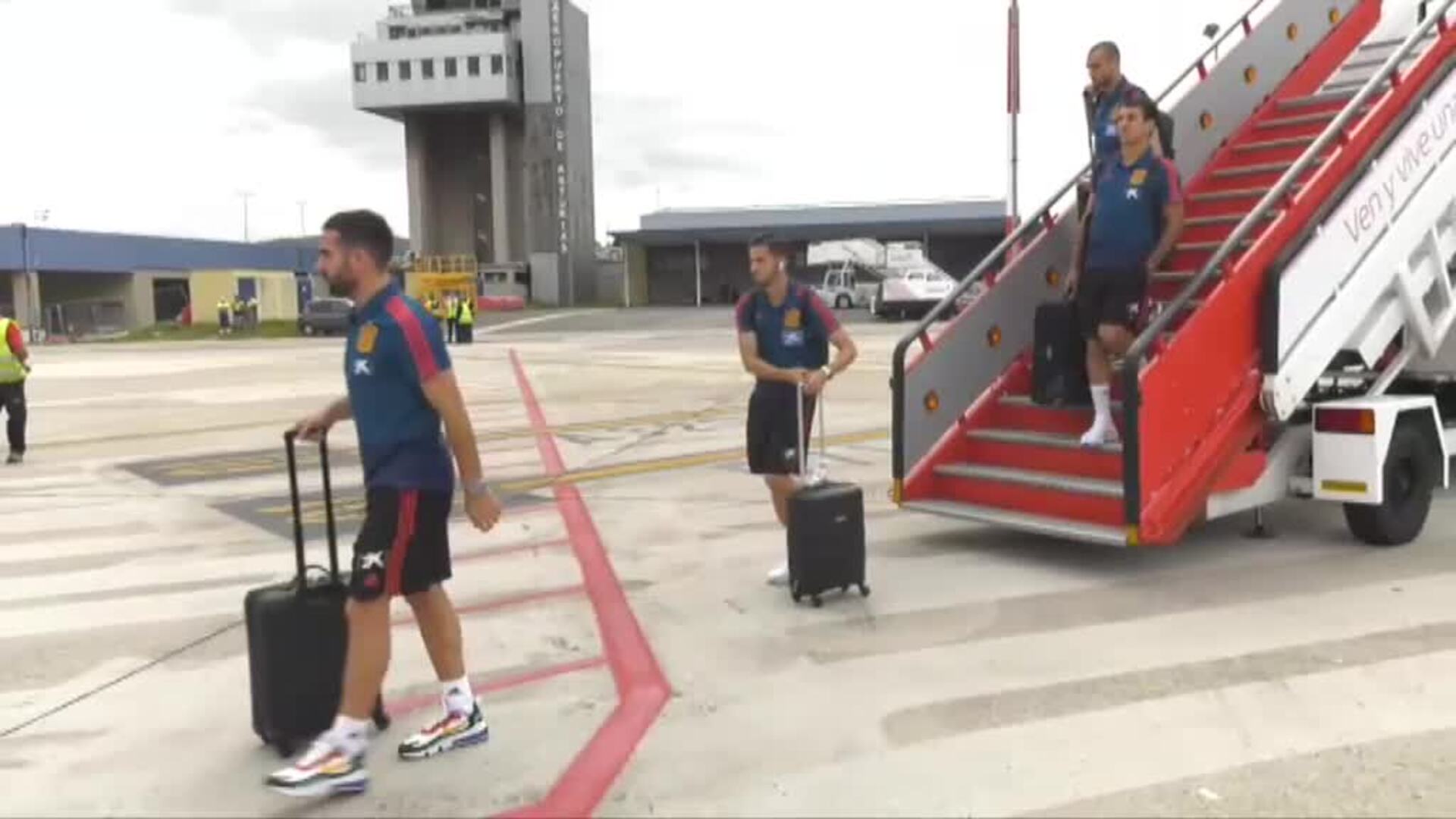 La Selección ya está en Asturias para enfrentarse a Islas Feroe