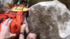 La Guardia Civil rescata a una mujer herida en el Torrent de Pareis