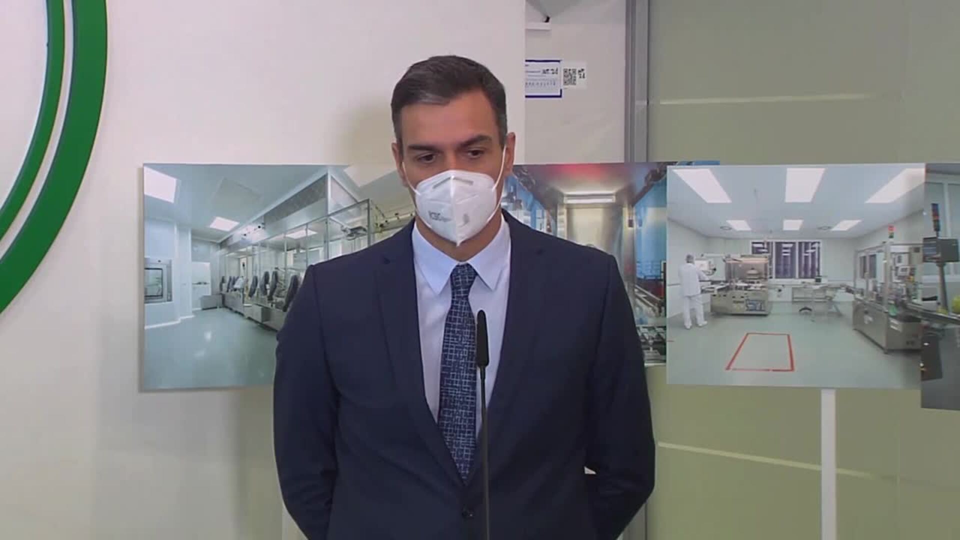 Sánchez asegura que ya se está &quot;al principio del fin de la pandemia&quot;