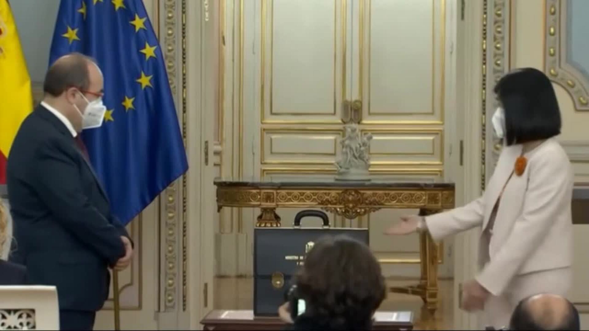 Iceta recibe la cartera de Política Territorial y Función Pública