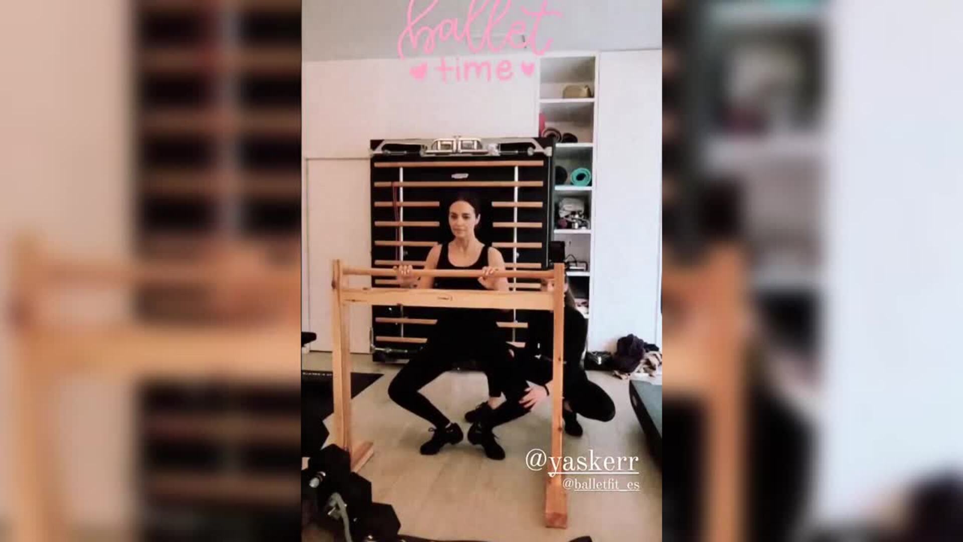 El espectacular cuerpo de Paula Echevarría gracias al Ballet Fit