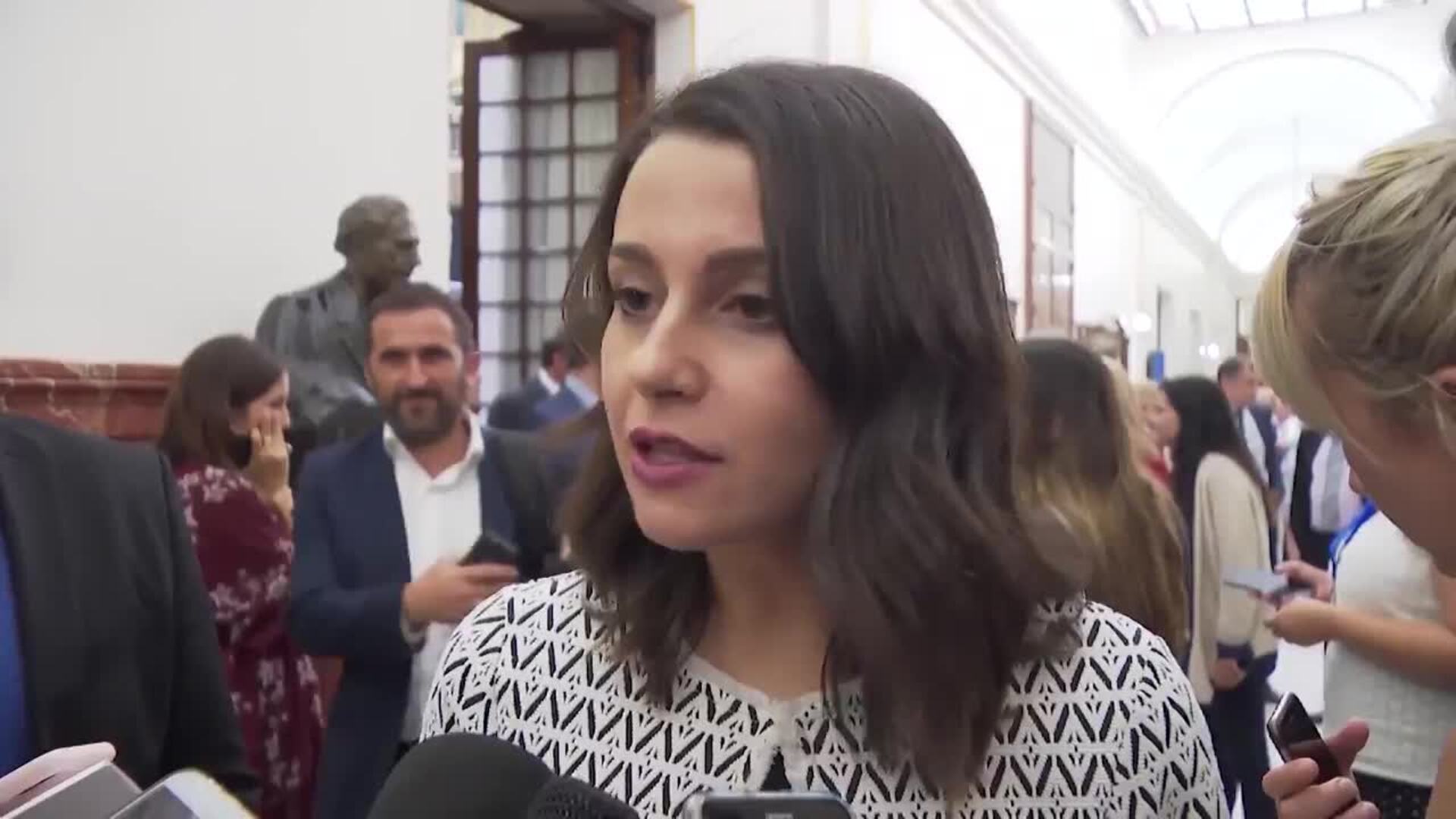 Arrimadas: &quot;Si vamos a elecciones es porque Sánchez quiere&quot;