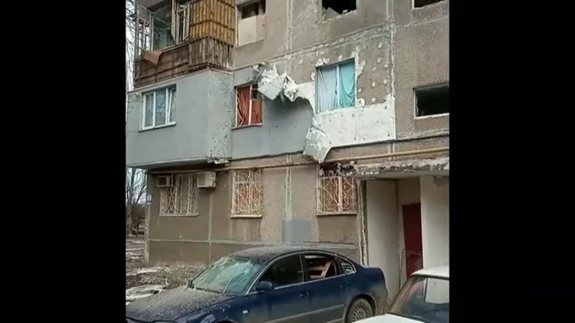 El alter ego de Karina, que la protegió en sus peores momentos en Mariupol (Ucrania)