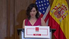 Ayuso: "Madrid cuenta con un entorno universitario de primera división"
