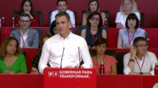 Pedro Sánchez despacha los cambios en el PSOE en cinco minutos y se encomienda a las elecciones municipales