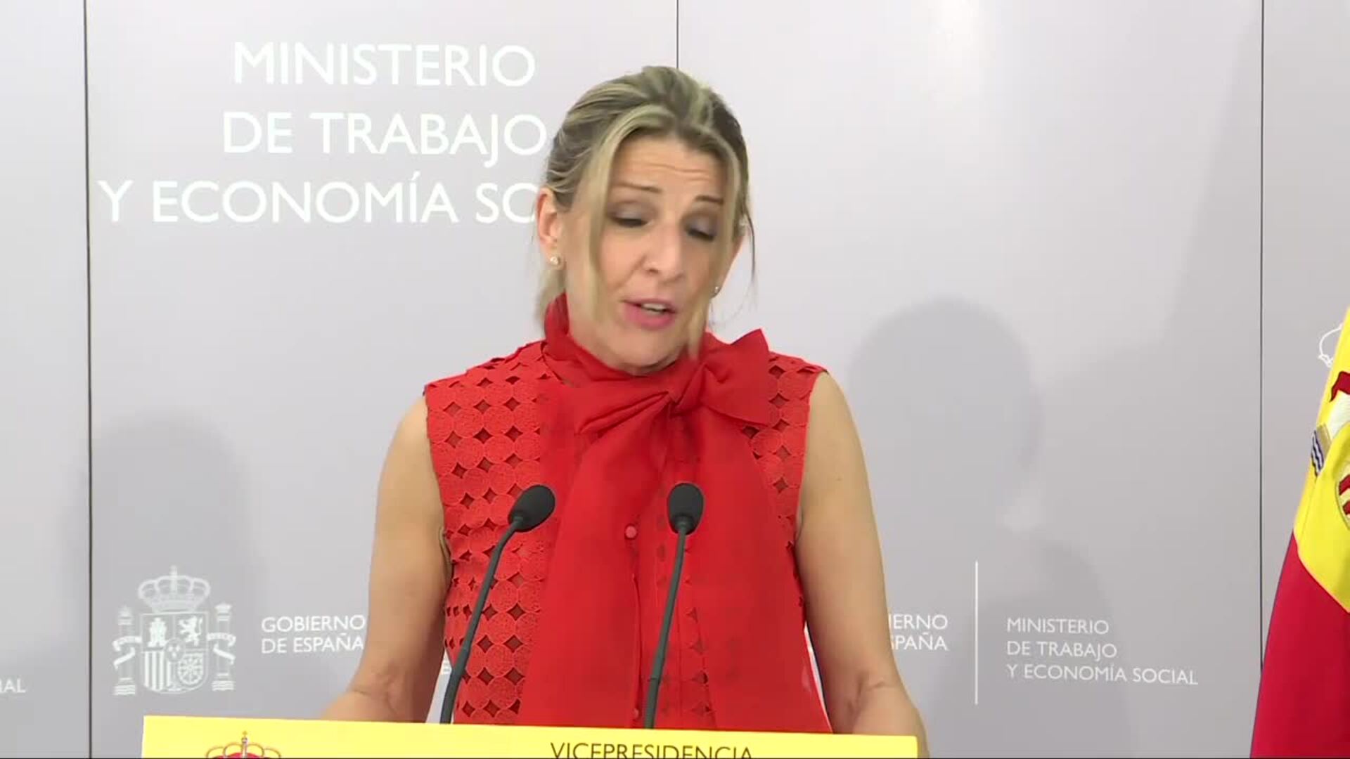 Díaz suscribe la posición de Sánchez sobre los indultos