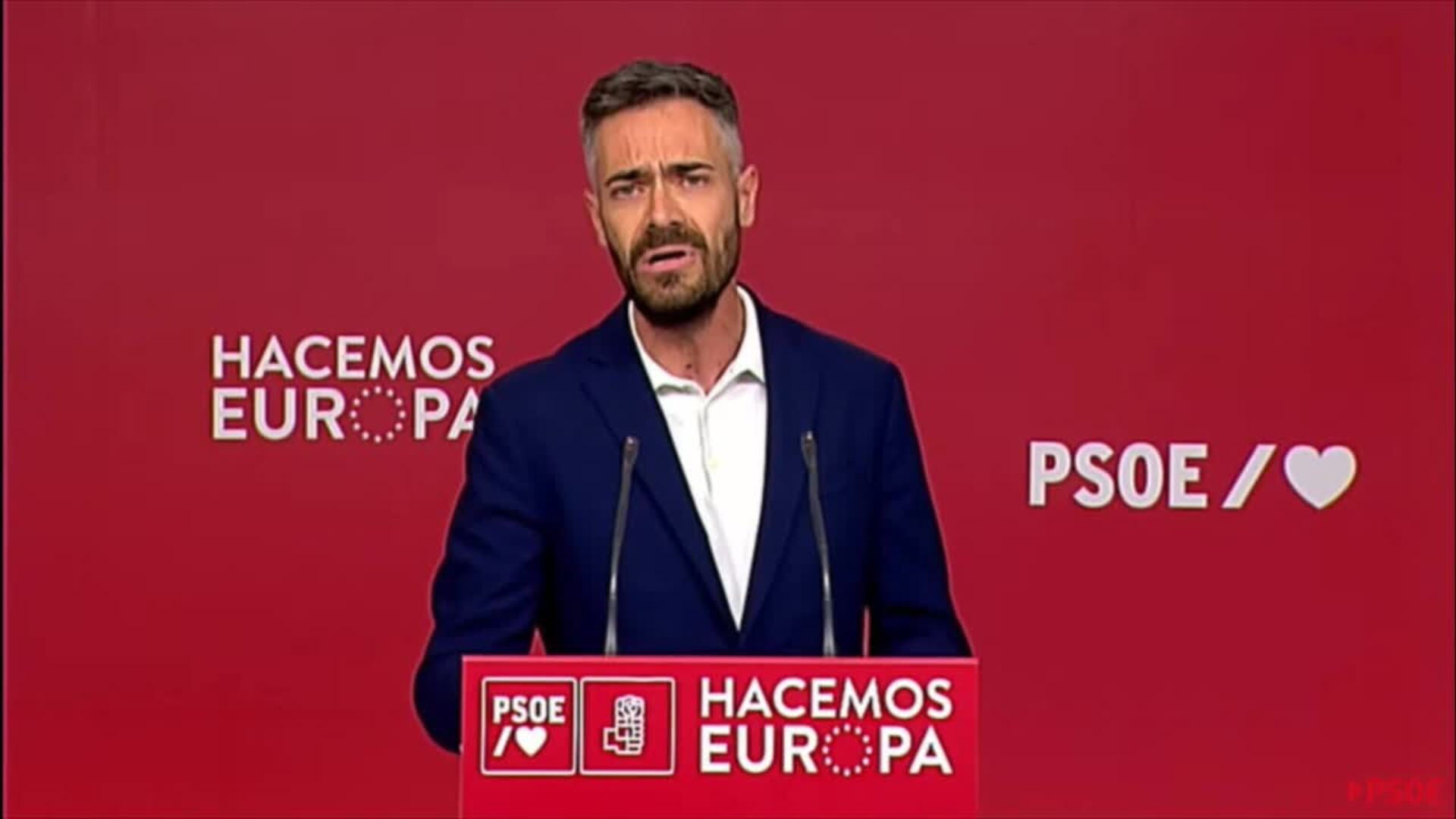 PSOE exige al PP que retire sus &quot;impresentables acusaciones&quot; sobre Indra