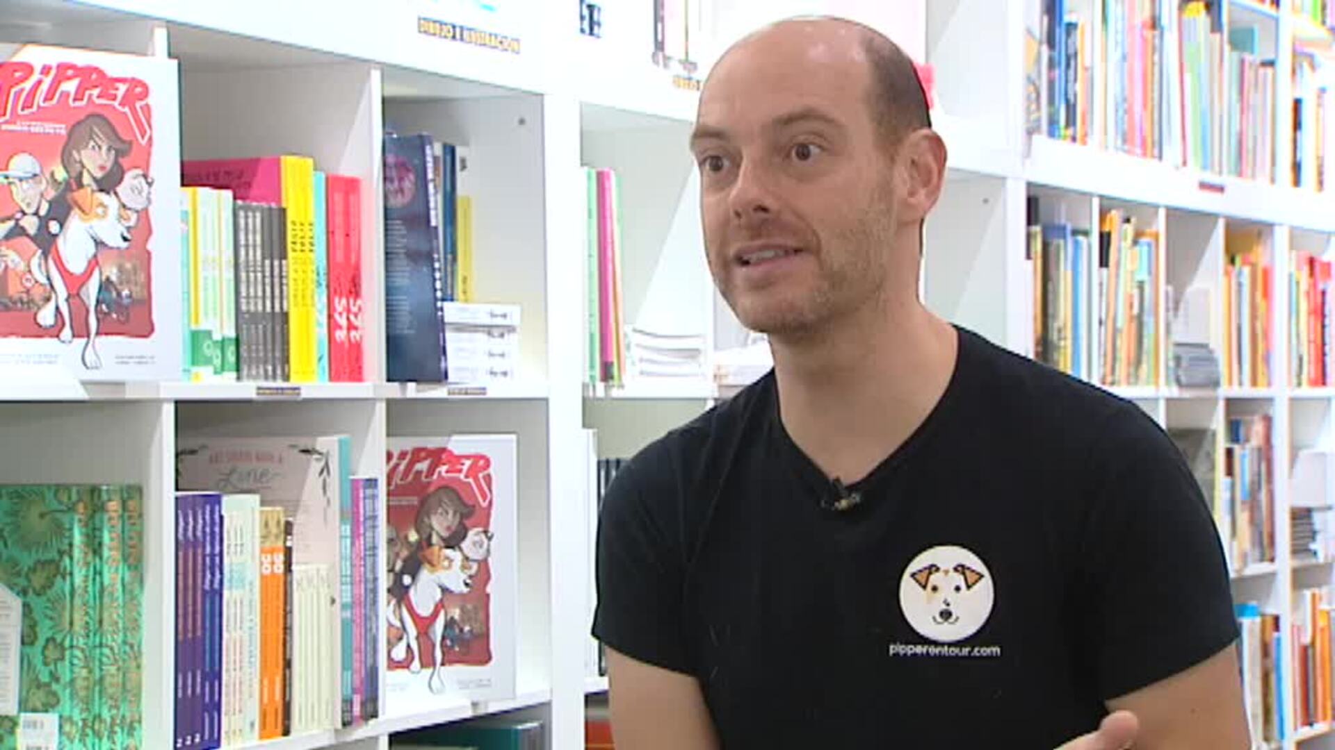 Pipper, el perro viajero que ha dado la vuelta a España