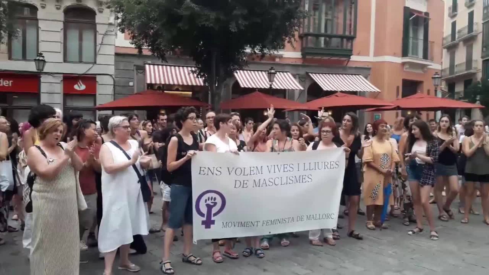 Concentración en Palma contra la impunidad ante casos de violencia sexual