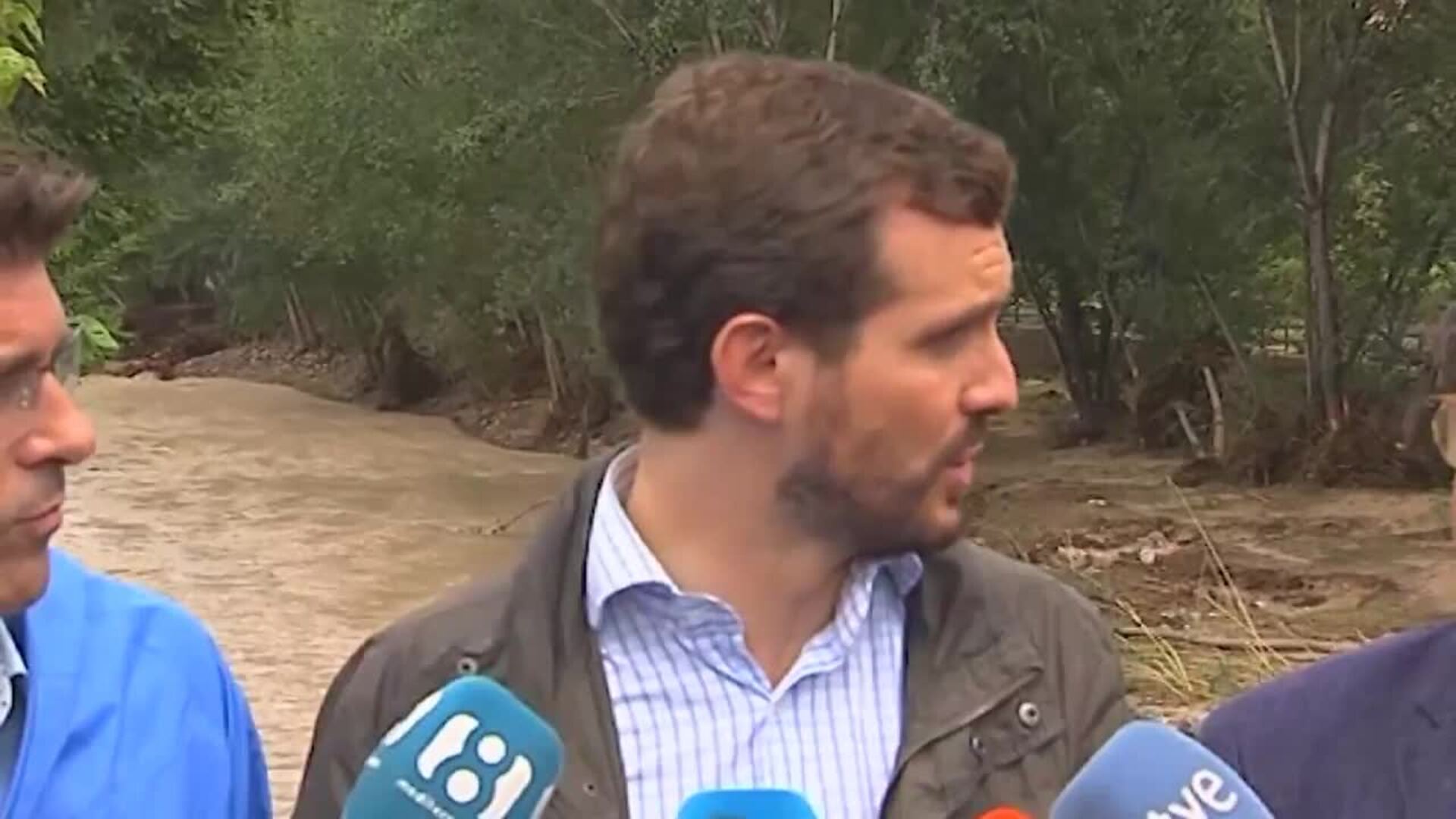 Pablo Casado por las inundaciones: &quot;Hoy no es día de hacer política&quot;
