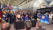 Greg Abbott, gobernador de Texas, anuncia el lanzamiento del Consorcio de Investigación Aeroespacial