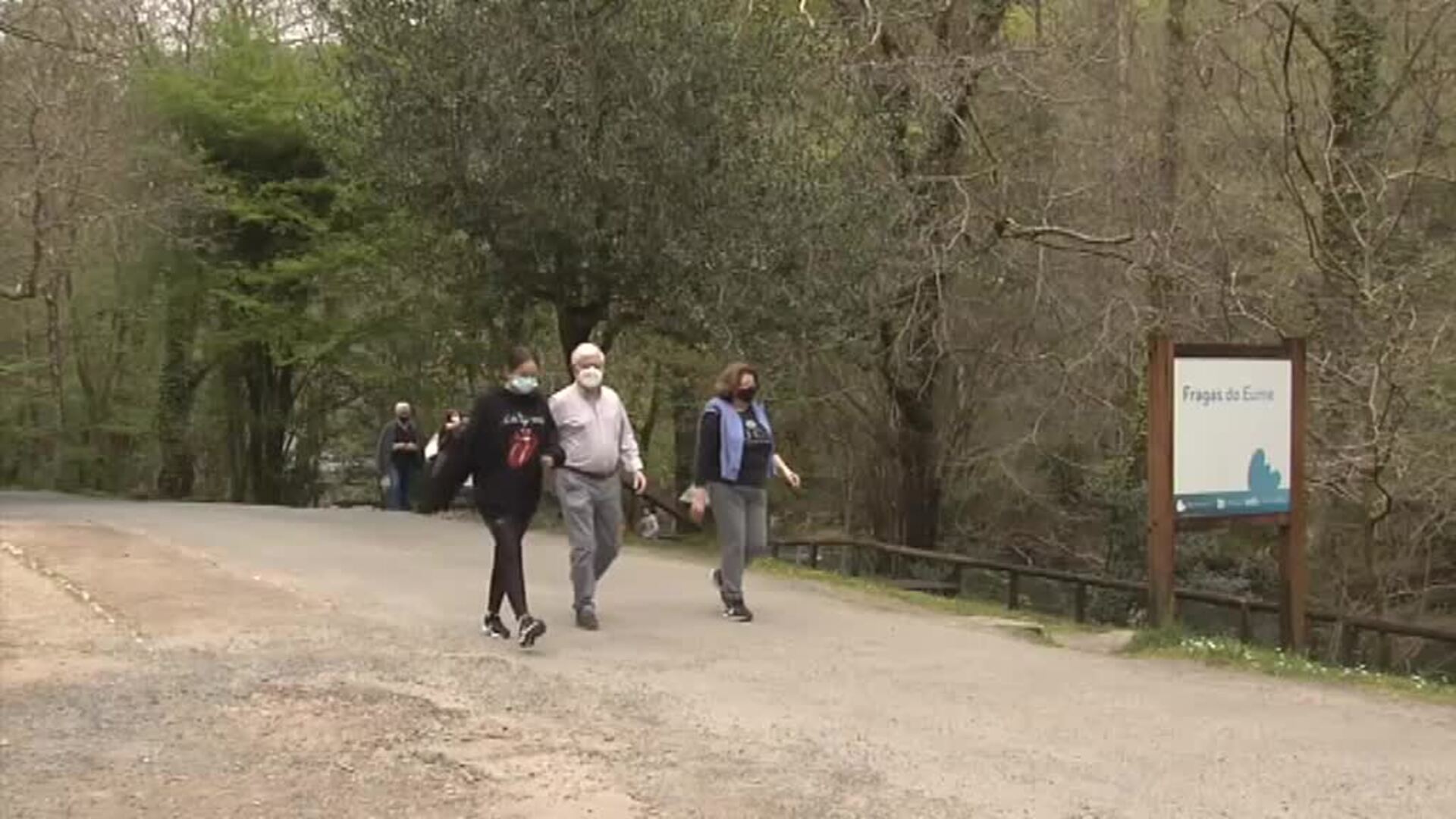 Primer fin de semana sin mascarillas en exteriores