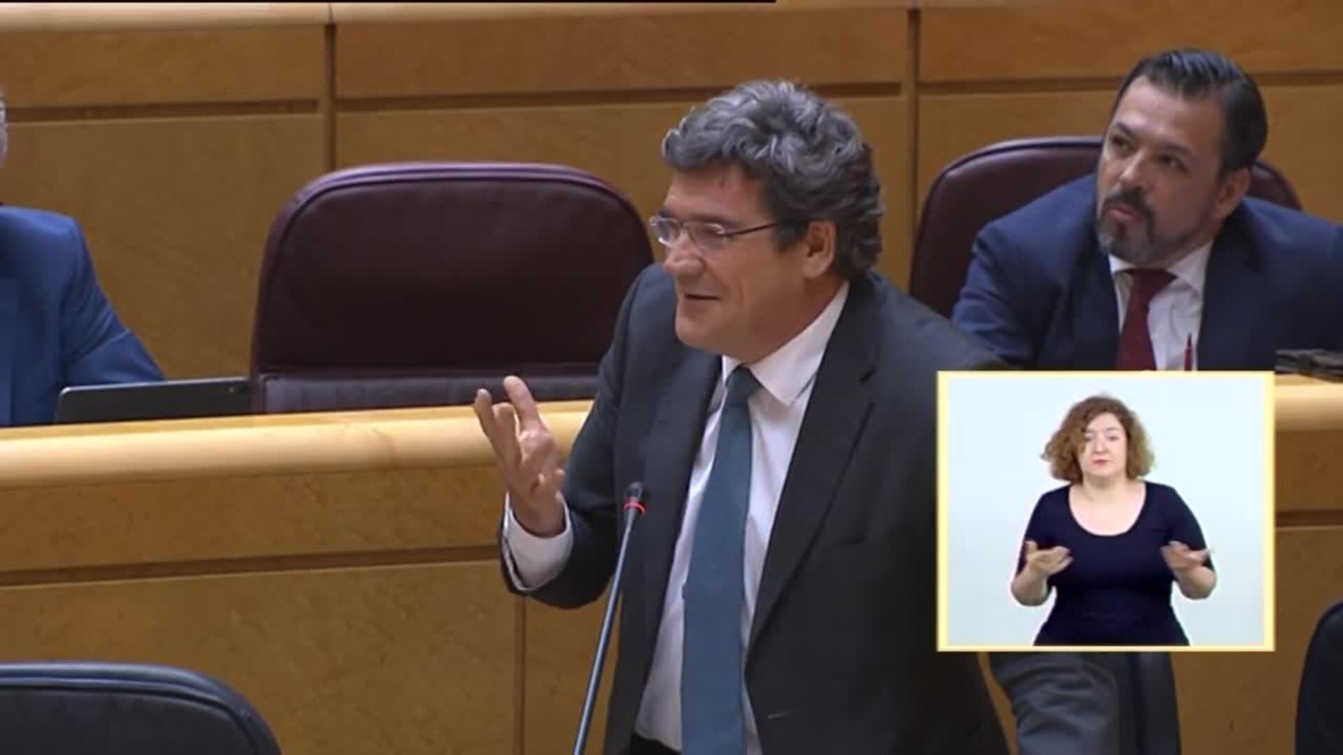 Escrivá, sobre si recortará las pensiones: &quot;Por supuesto que no vamos a recortar&quot;