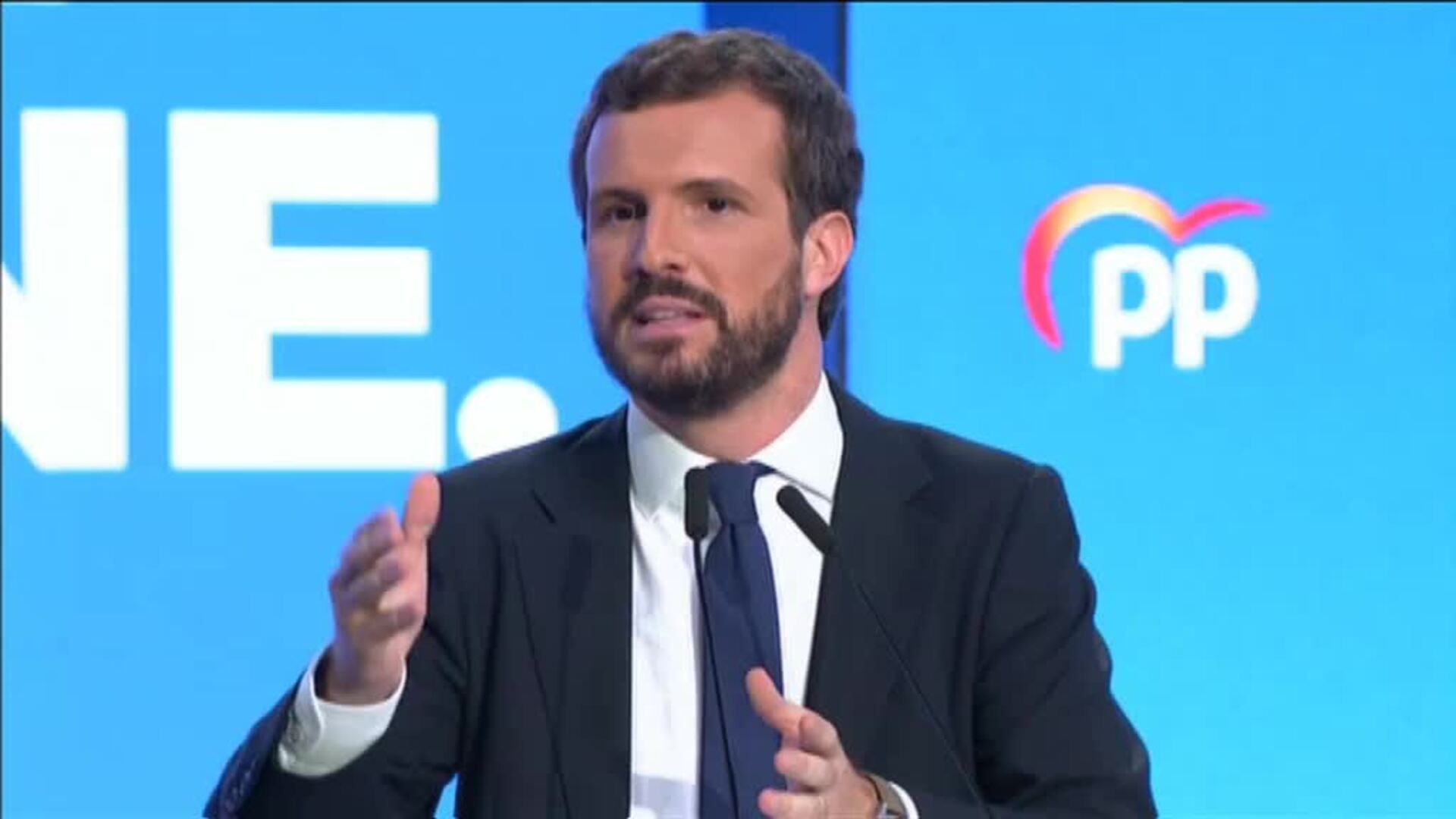 Casado exige que Sánchez dimita si saca &quot;un sólo escaño más&quot; que en el 28-A