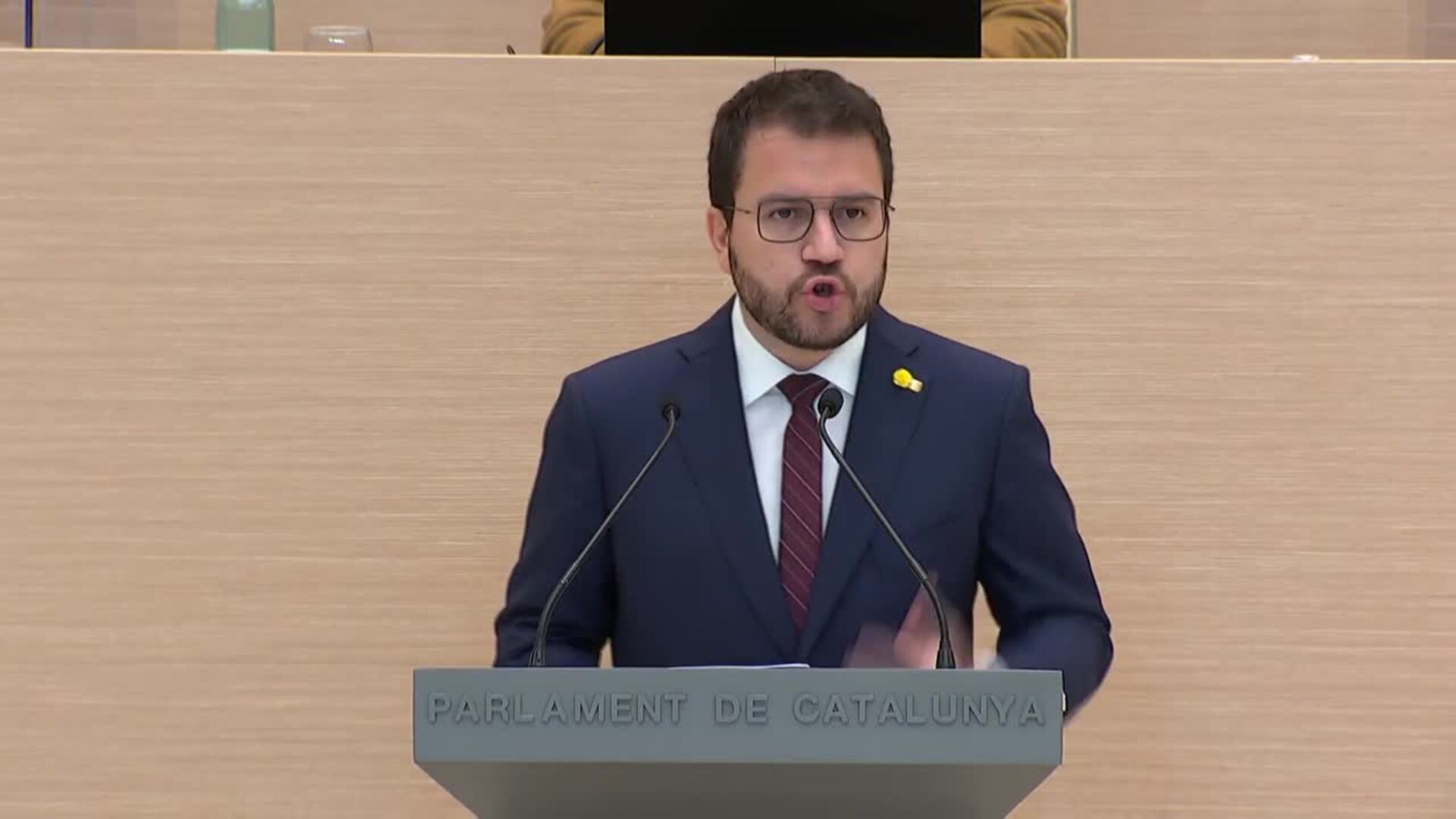 Aragonès prioriza la resolución del conflicto catalán y un referéndum