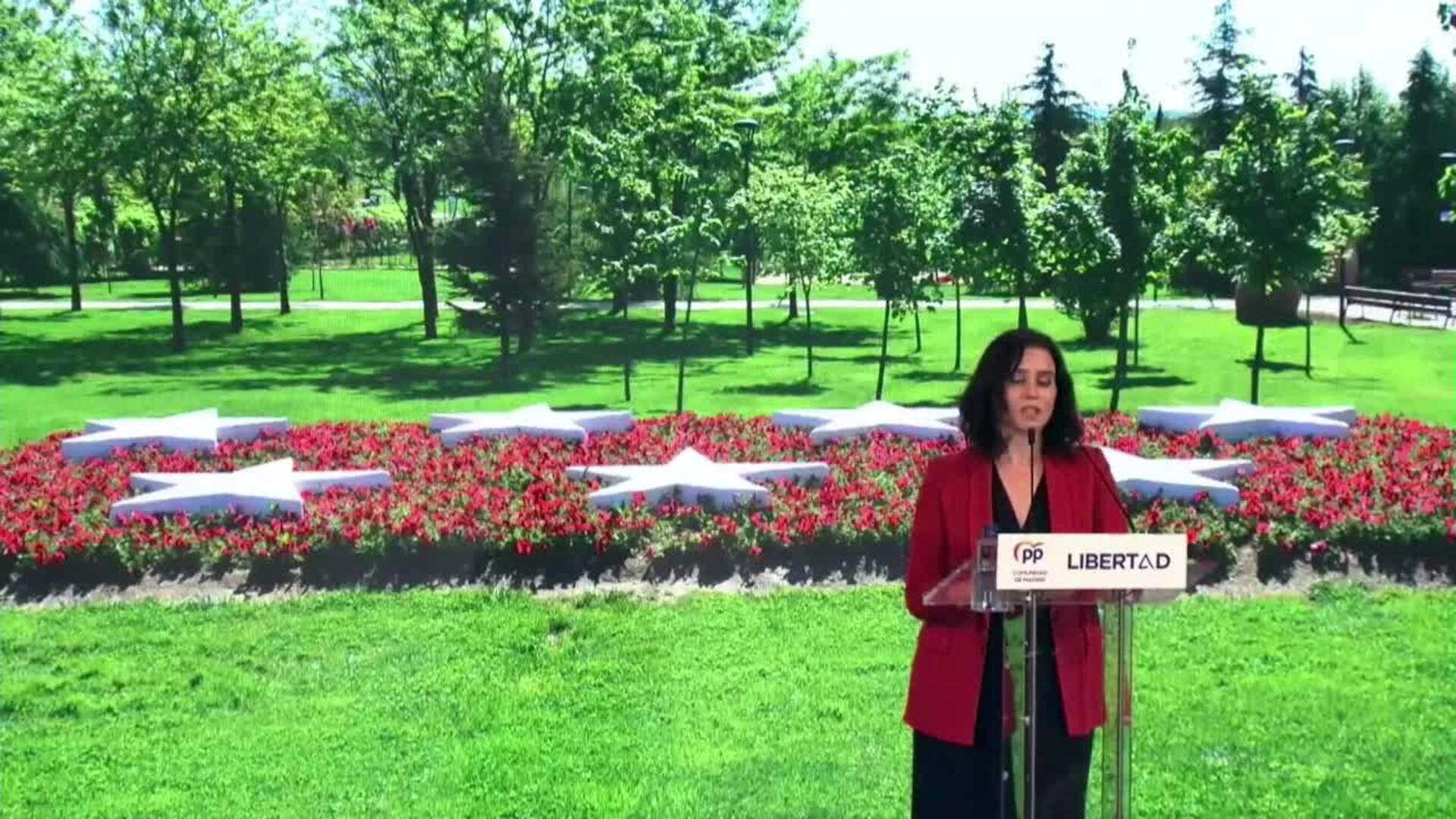 Ayuso: &quot;Todos recibimos amenazas&quot;, pero algunos &quot;no hacemos circos&quot;