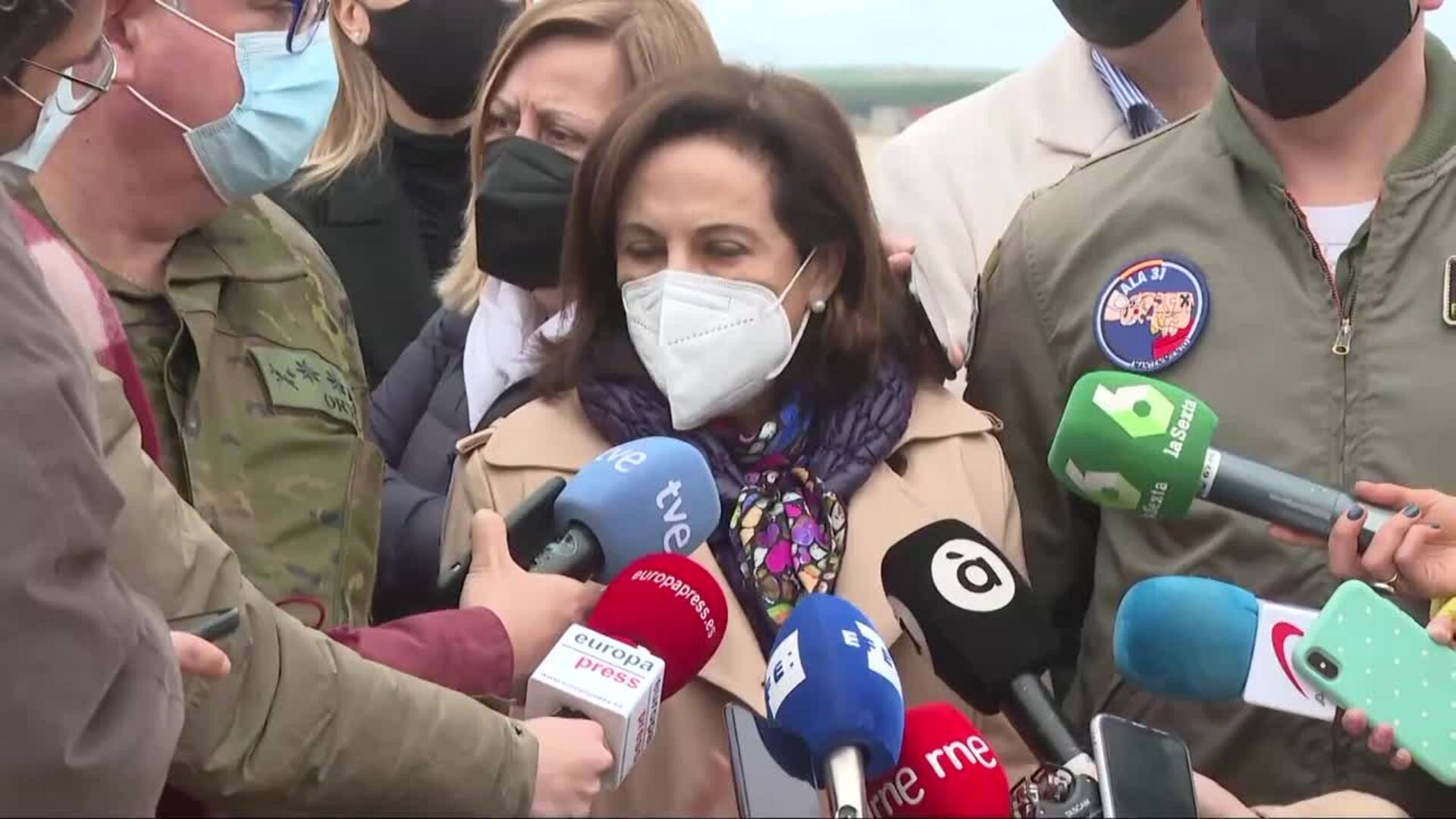 España envía 20.000 kilos de material a Ucrania y prepara 100 camas para heridos