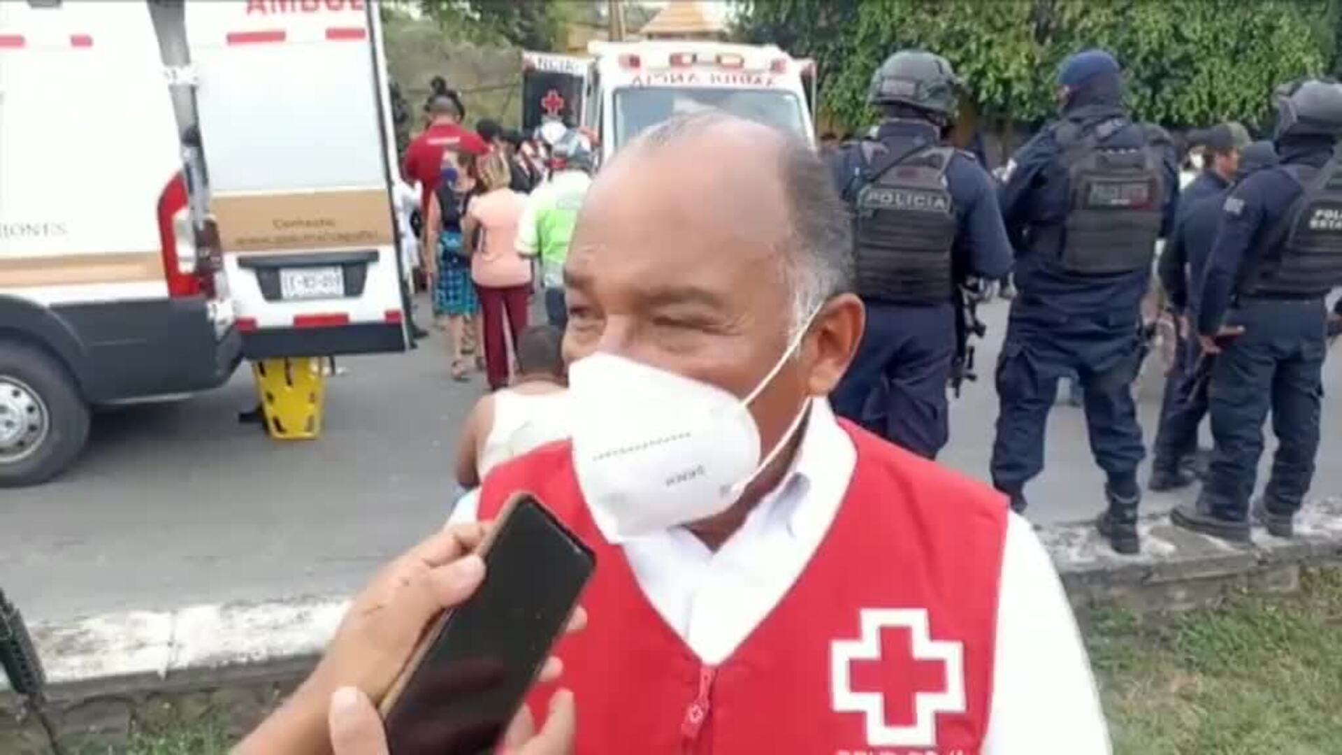 Encuentran a 280 migrantes escondidos en un camión en México