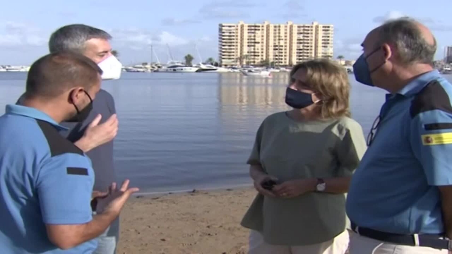 Ribera propone crear un cinturón verde en el entorno al Mar Menor