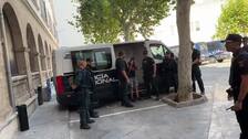 Pasan a disposición judicial nueve detenidos en una operación contra el blanqueo