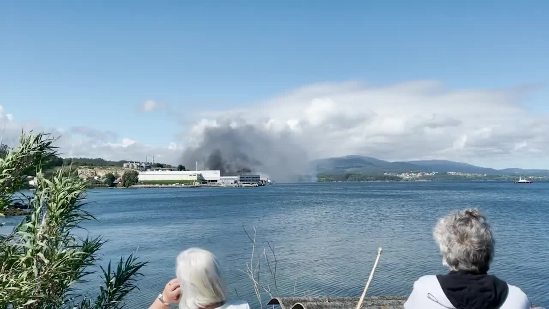 Un incendio afecta a las instalaciones de la conservera gallega Jealsa