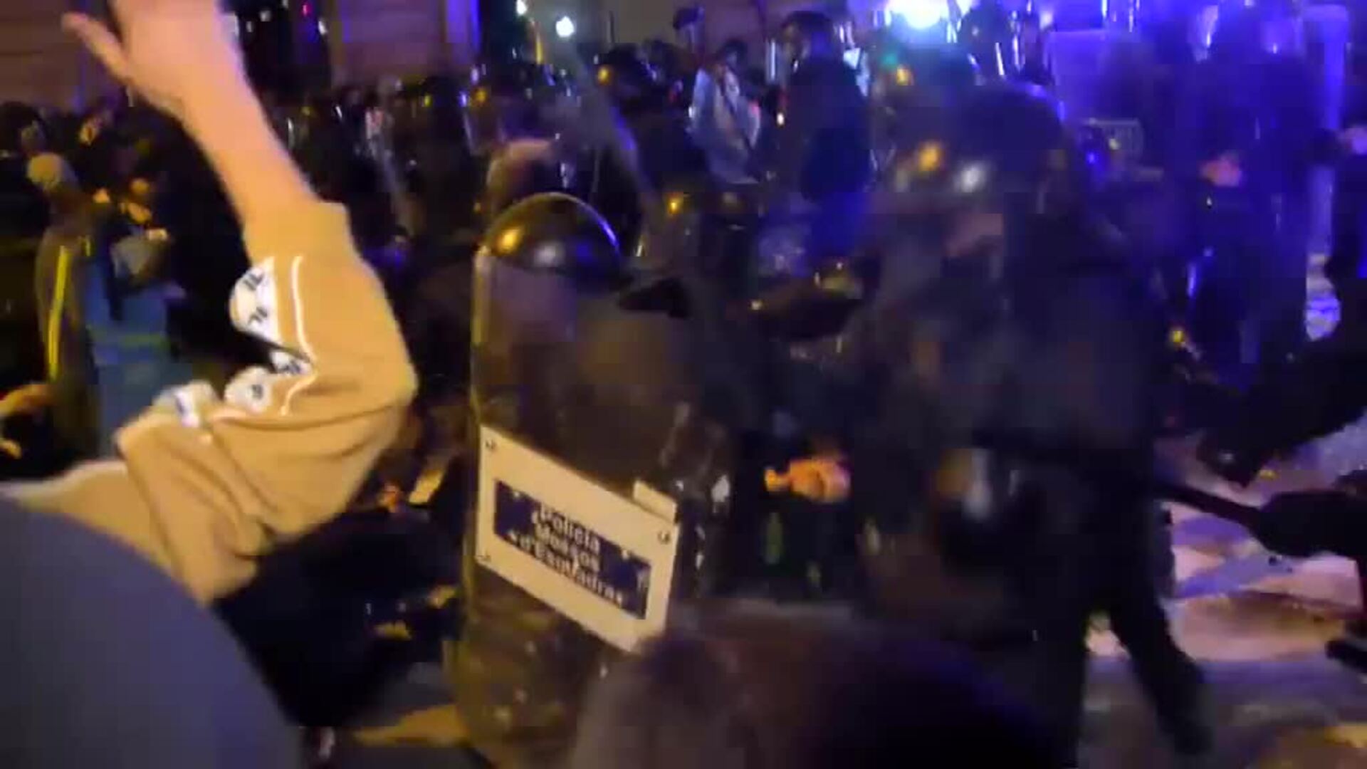 La Generalitat publica el protocolo de uso de las balas de foam por parte de los Mossos