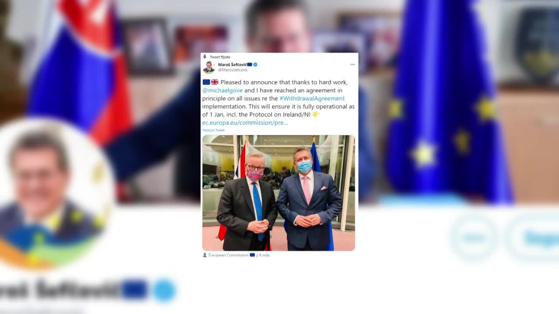 Londres acuerda con la UE retirar la norma que diseñó para incumplir parte del acuerdo del Brexit