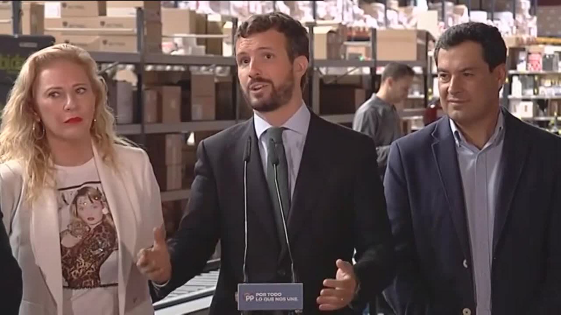 Casado pide que Sánchez diga cuánto subirán los impuestos